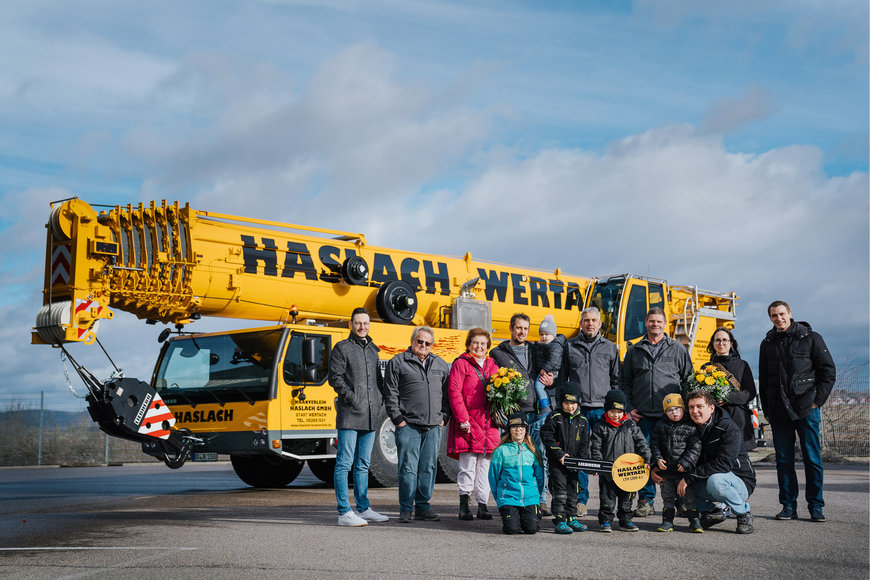 Bigger, higher, stronger: Haslach expands fleet with LTM 1300-6.3